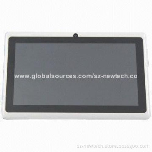 7-inch Tablet PC, with AllWinner A13 CPU, 512MB RAM/4GB Flash, Supports Dual Camera and Wi-Fi
